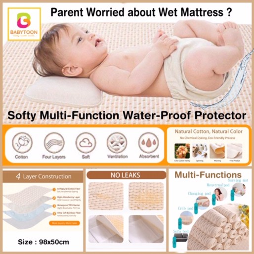 Babytoon Softy Multi-Function Waterproof Protector
